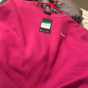 Cactus flower Nike crop top sweater